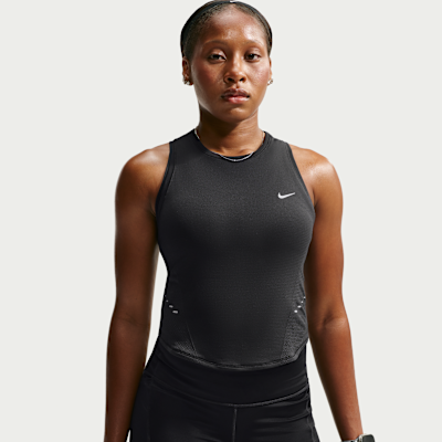 Nike Swift Women's Dri-FIT Seamless Cropped Running Tank Top. Nike.com